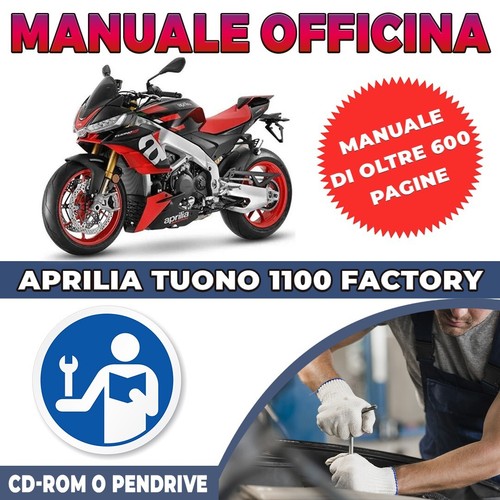 Manuale officina aprilia tuono - aprilia,