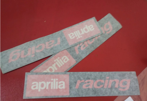 Adesivo scritta aprilia - adesivo,