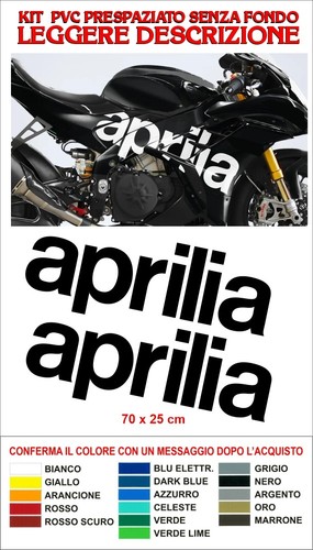 Adesivi aprilia fiancate rsv - adesivi,