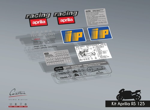 Kit adesivi aprilia - kit,